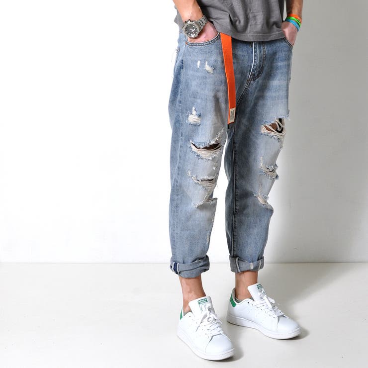 数量限定 ダメージ加工 ジーンズ | RAiseNsE  | 詳細画像24 