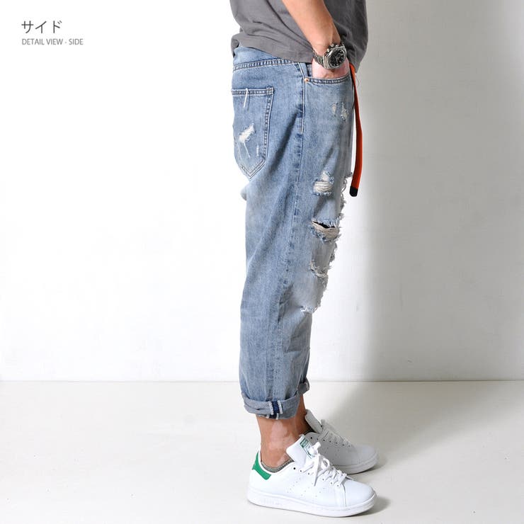 数量限定 ダメージ加工 ジーンズ | RAiseNsE  | 詳細画像25 