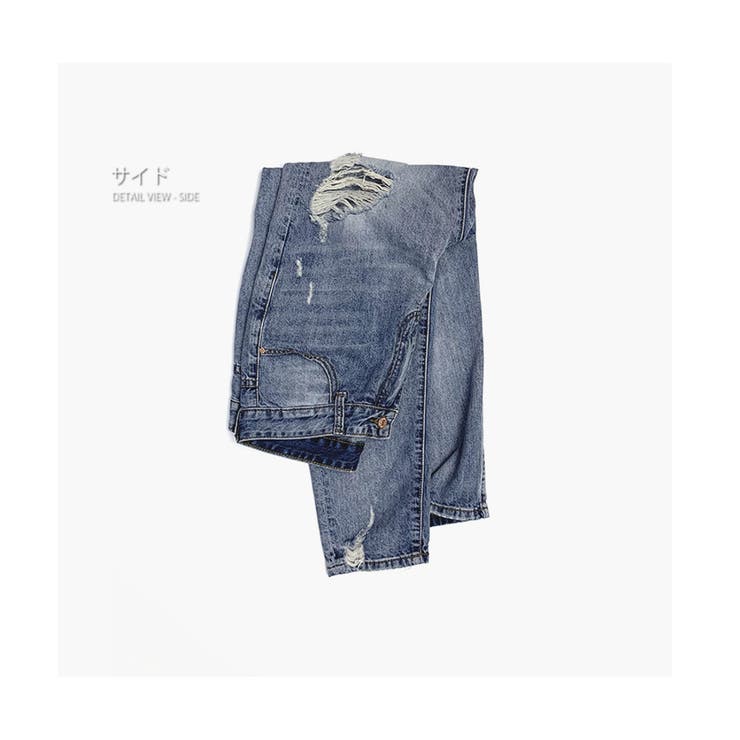 数量限定 ダメージ加工 ジーンズ | RAiseNsE  | 詳細画像28 