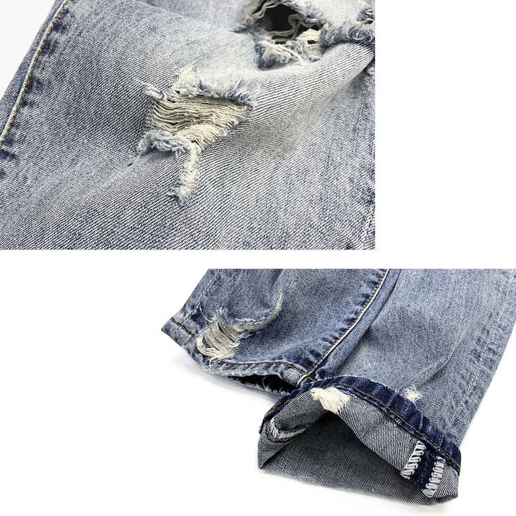 数量限定 ダメージ加工 ジーンズ | RAiseNsE  | 詳細画像33 