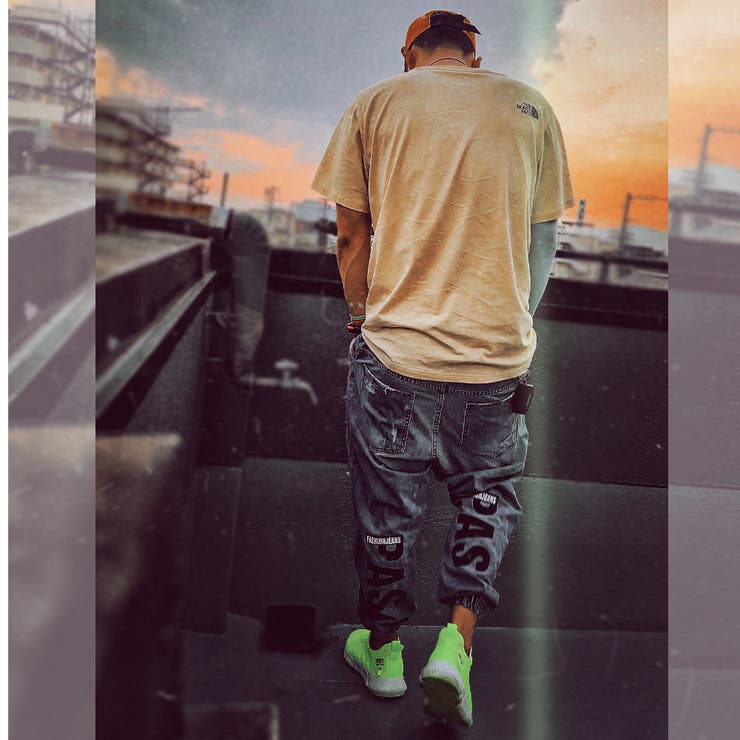 ダメージ加工 ジョガーデニム メンズ | RAiseNsE  | 詳細画像4 