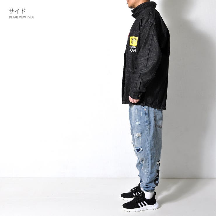 ダメージ加工 ジョガーデニム メンズ | RAiseNsE  | 詳細画像29 
