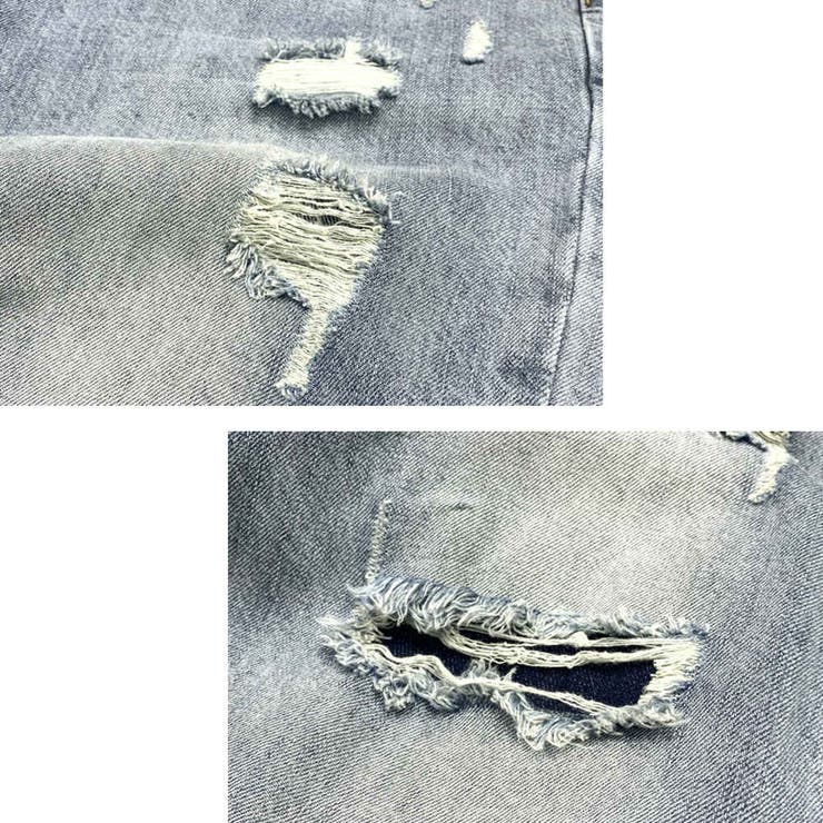 ダメージ加工 ジョガーデニム メンズ | RAiseNsE  | 詳細画像36 