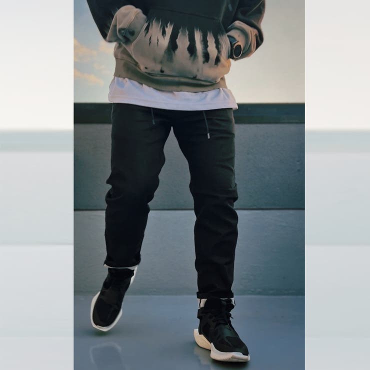 数量限定 ストレッチ テーパードパンツ | RAiseNsE  | 詳細画像3 