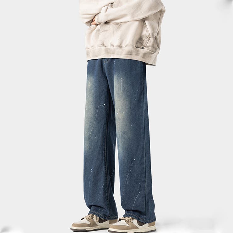 ワイド デニムパンツ ペイント | RAiseNsE  | 詳細画像12 