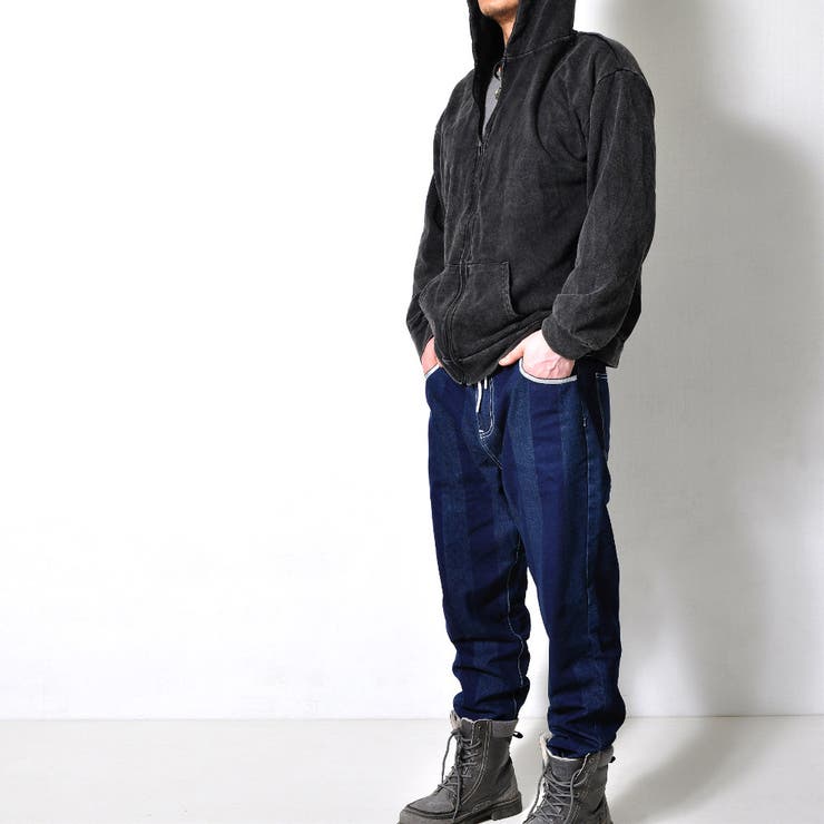 ストライプ デニムパンツ メンズ | RAiseNsE  | 詳細画像24 