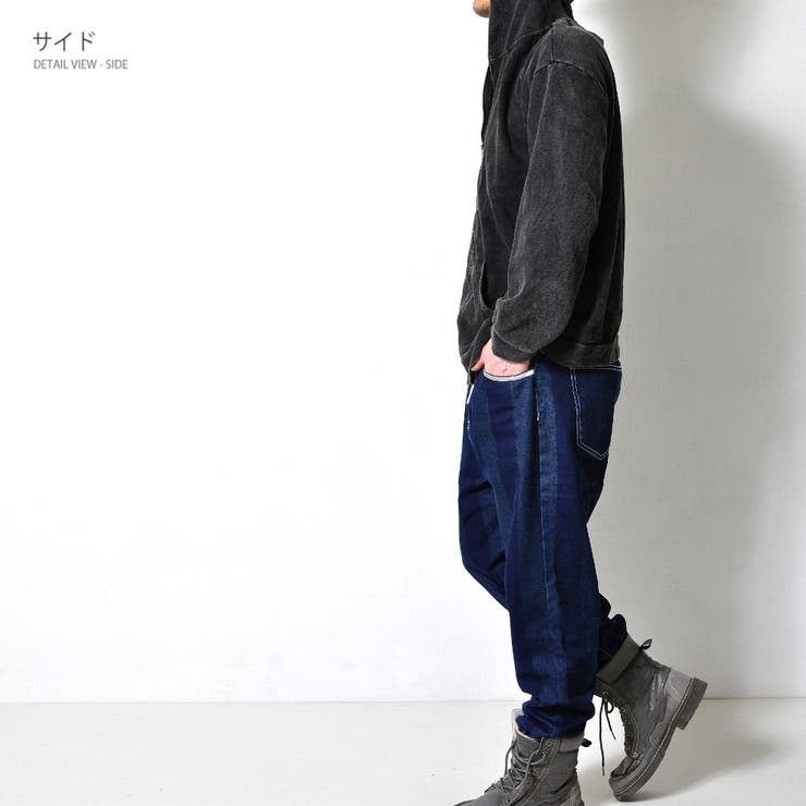 ストライプ デニムパンツ メンズ | RAiseNsE  | 詳細画像25 