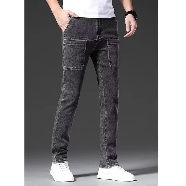 ストレッチデニムパンツ メンズ スキニーデニム | RAiseNsE  | 詳細画像11 