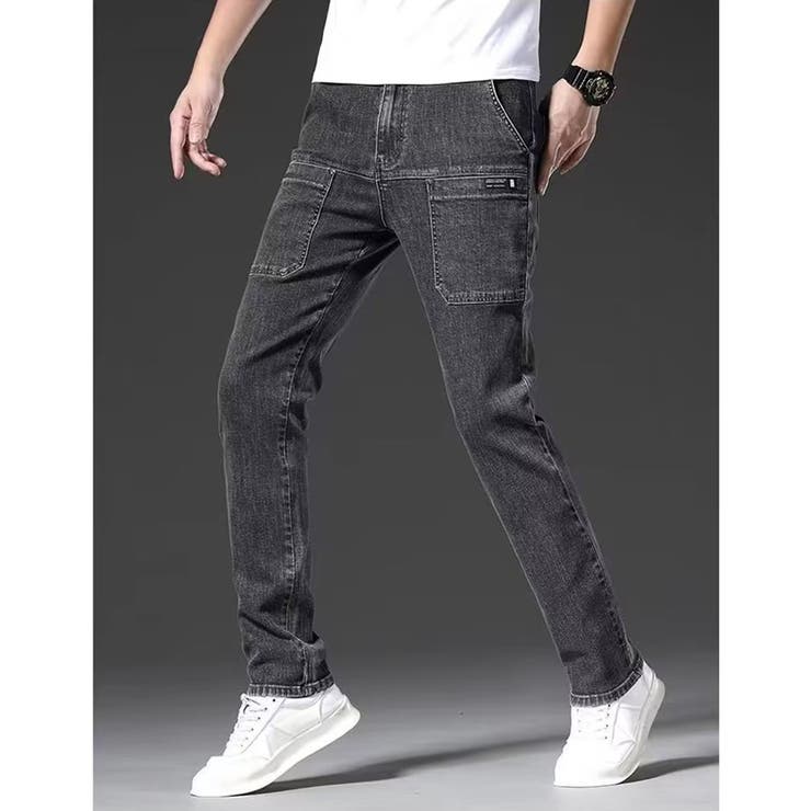 ストレッチデニムパンツ メンズ スキニーデニム | RAiseNsE  | 詳細画像15 