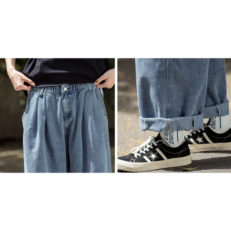 ワイド デニム 韓国風 | RAiseNsE  | 詳細画像13 