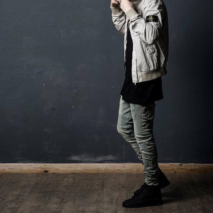 バイカーデニム メンズ ダメージ | RAiseNsE  | 詳細画像3 