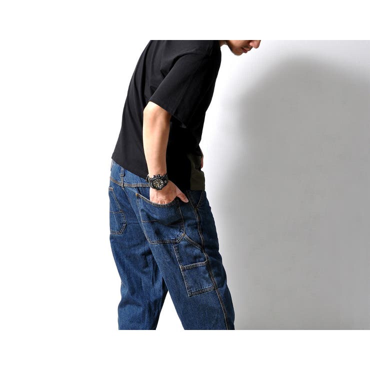 デニムワイドパンツ デニム ビッグシルエット | RAiseNsE  | 詳細画像3 
