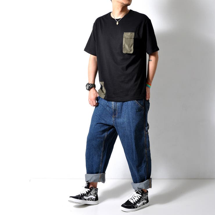 デニムワイドパンツ デニム ビッグシルエット | RAiseNsE  | 詳細画像4 