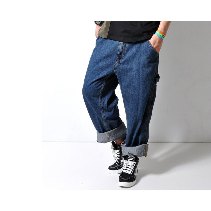 デニムワイドパンツ デニム ビッグシルエット | RAiseNsE  | 詳細画像8 