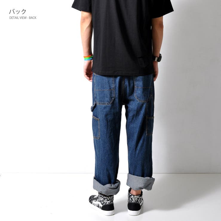 デニムワイドパンツ デニム ビッグシルエット | RAiseNsE  | 詳細画像11 