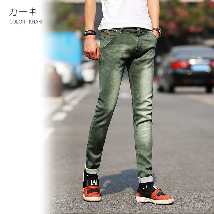 新品☆ブランド EXTE☆イタリア☆スキニージーンズ☆高品質