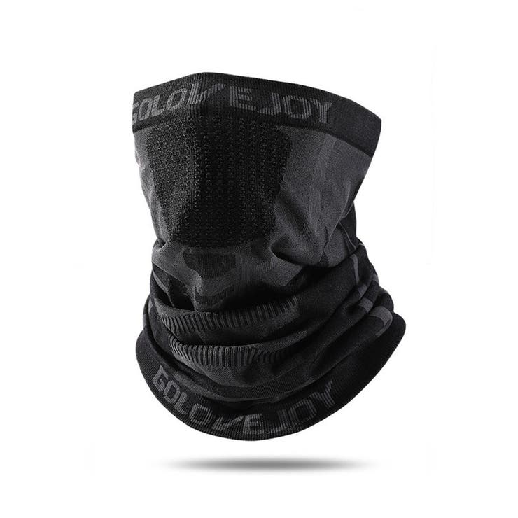 B-ブラック | ネックウォーマー フェイスカバー メンズ | RAiseNsE 