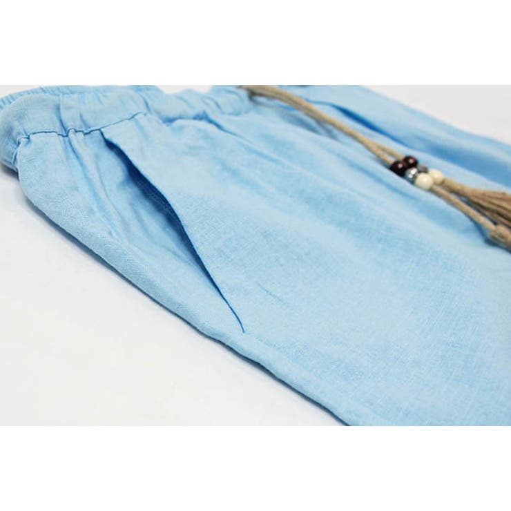 コットン リネン ハーフパンツ | RAiseNsE  | 詳細画像19