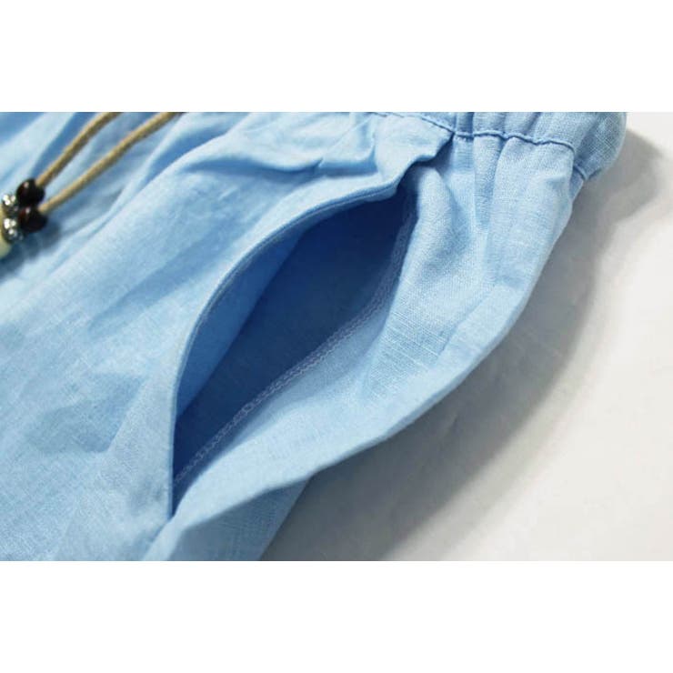 コットン リネン ハーフパンツ | RAiseNsE  | 詳細画像20