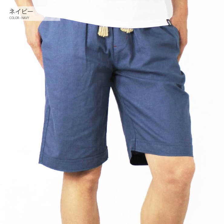 コットン リネン ハーフパンツ | RAiseNsE  | 詳細画像7