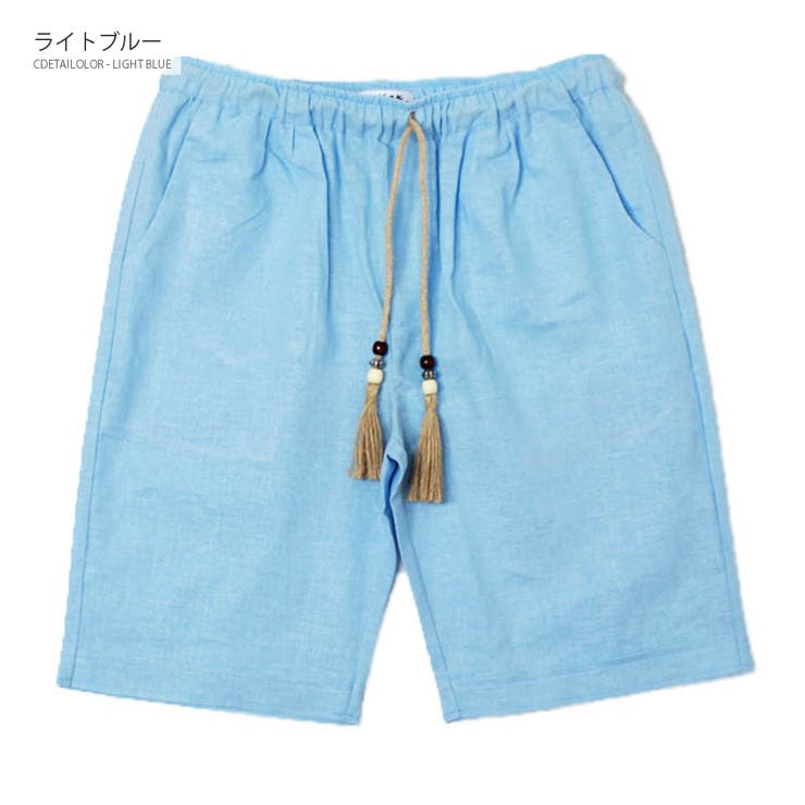NORTH NO NAME コットン　リネン　ショーツ(ハーフパンツ) NORTH NO NAME コットン リネン ショーツ(ハーフパンツ)