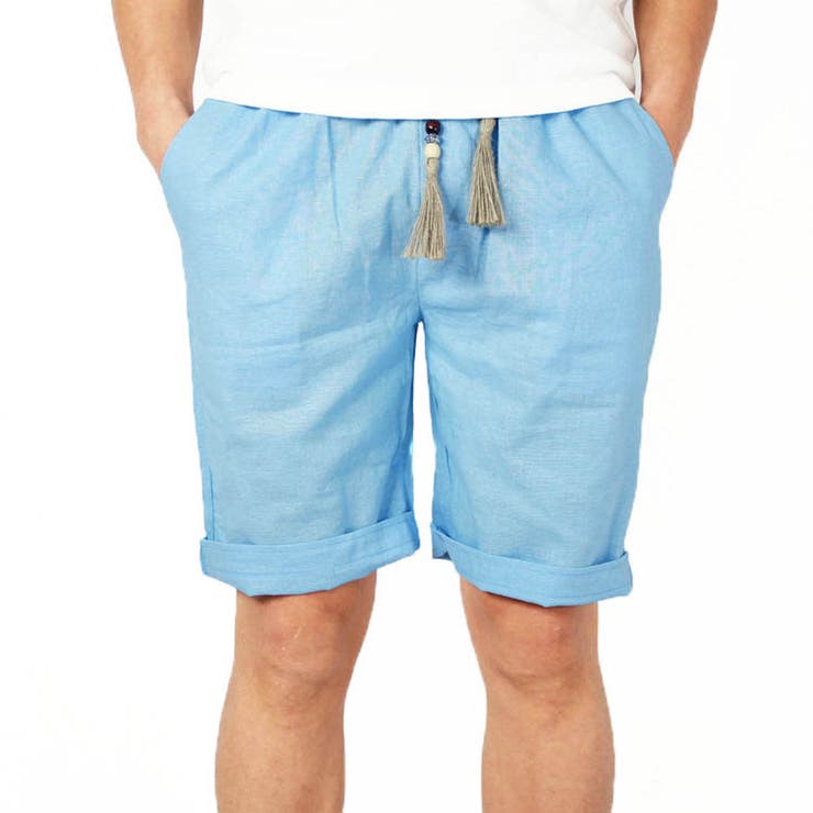 grown in the sun サンシャインクラウド リネン　ハーフパンツ grown in the sun サンシャインクラウド リネン ハーフパンツ