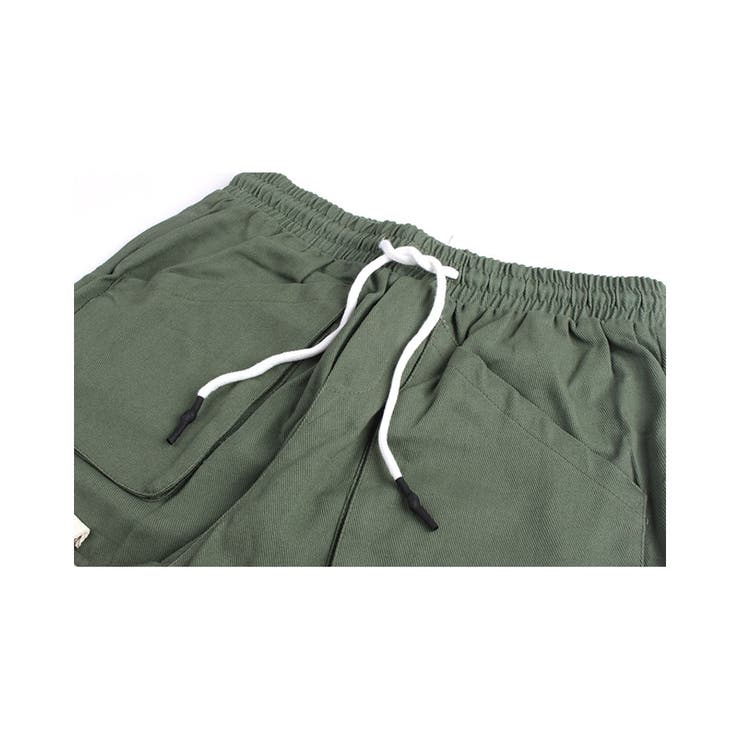ハーフパンツ カーゴパンツ デザインポケット[品番：RSCM0000922