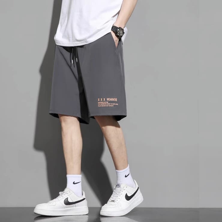 A-ダークグレー | ストレッチ ショートパンツ さらさら | RAiseNsE 
