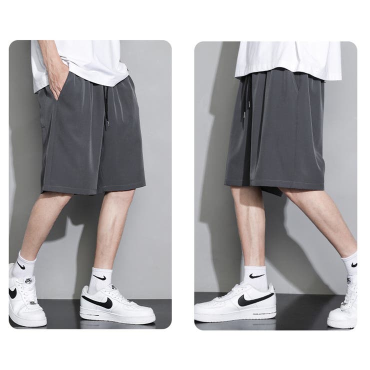 ストレッチ ショートパンツ さらさら | RAiseNsE  | 詳細画像12 