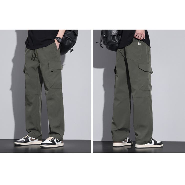 裏起毛 カーゴパンツ メンズ | RAiseNsE  | 詳細画像5 