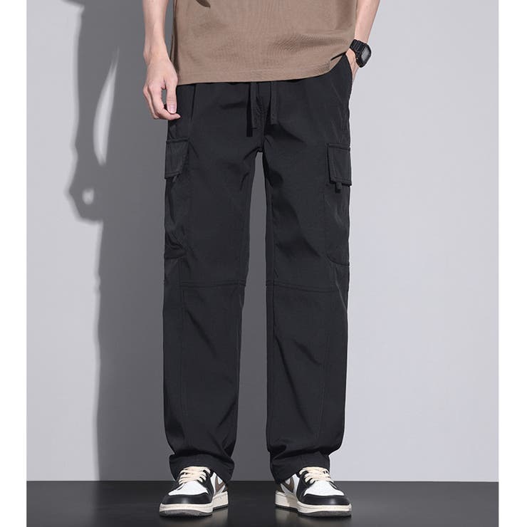 裏起毛 カーゴパンツ メンズ | RAiseNsE  | 詳細画像15 