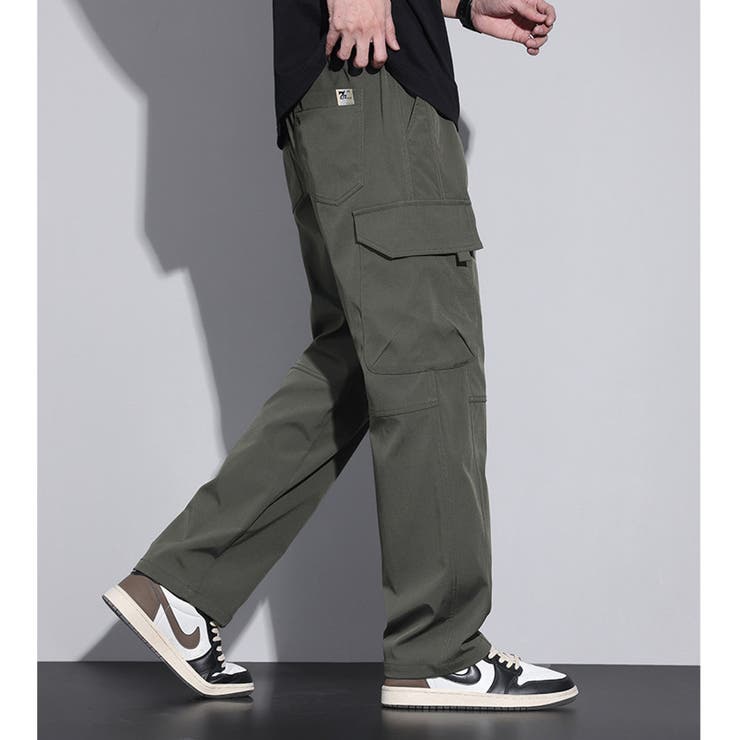 裏起毛 カーゴパンツ メンズ | RAiseNsE  | 詳細画像16 