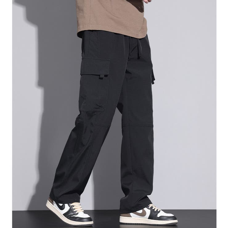 裏起毛 カーゴパンツ メンズ | RAiseNsE  | 詳細画像18 