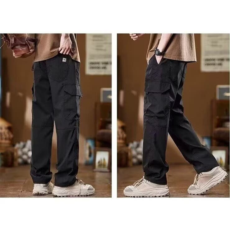 裏起毛 カーゴパンツ メンズ | RAiseNsE  | 詳細画像22 