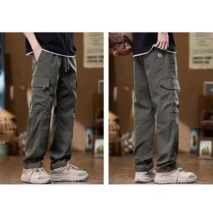 裏起毛 カーゴパンツ メンズ | RAiseNsE  | 詳細画像23 