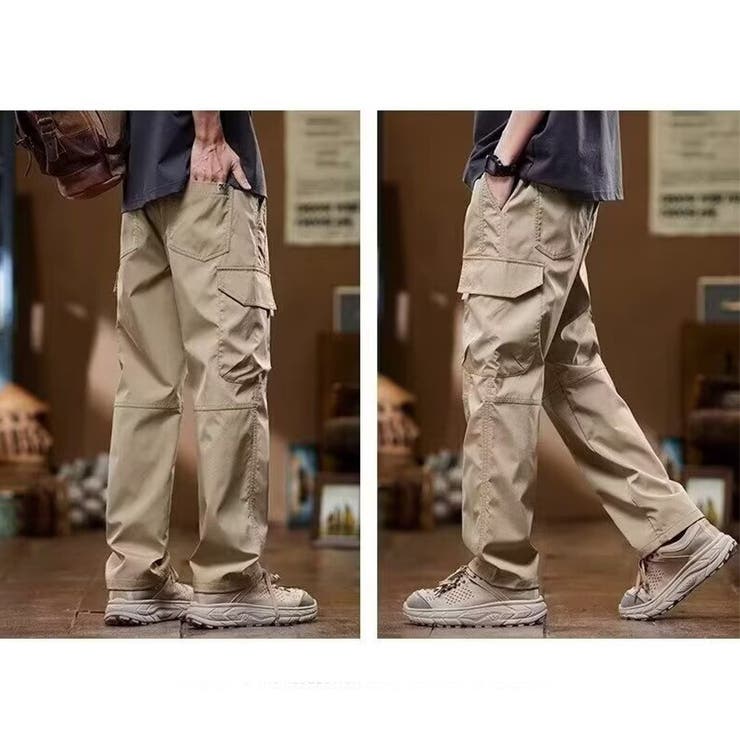 裏起毛 カーゴパンツ メンズ | RAiseNsE  | 詳細画像24 