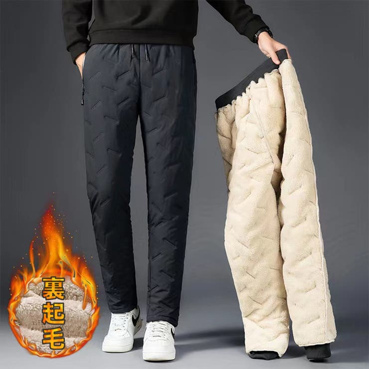 中綿入り ボアパンツ メンズ | RAiseNsE  | 詳細画像17 