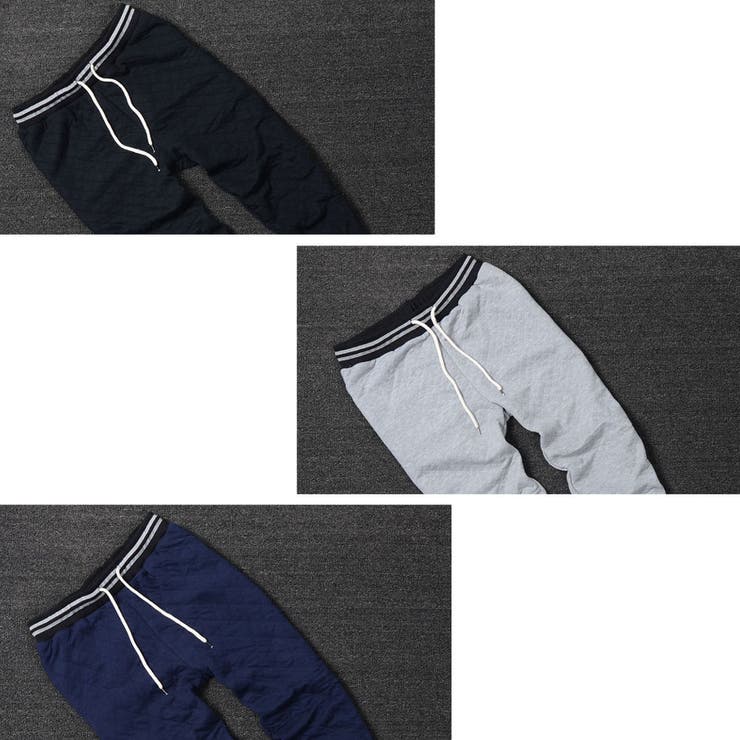 キルティング スウェットパンツ ジョガーパンツ | RAiseNsE  | 詳細画像16 