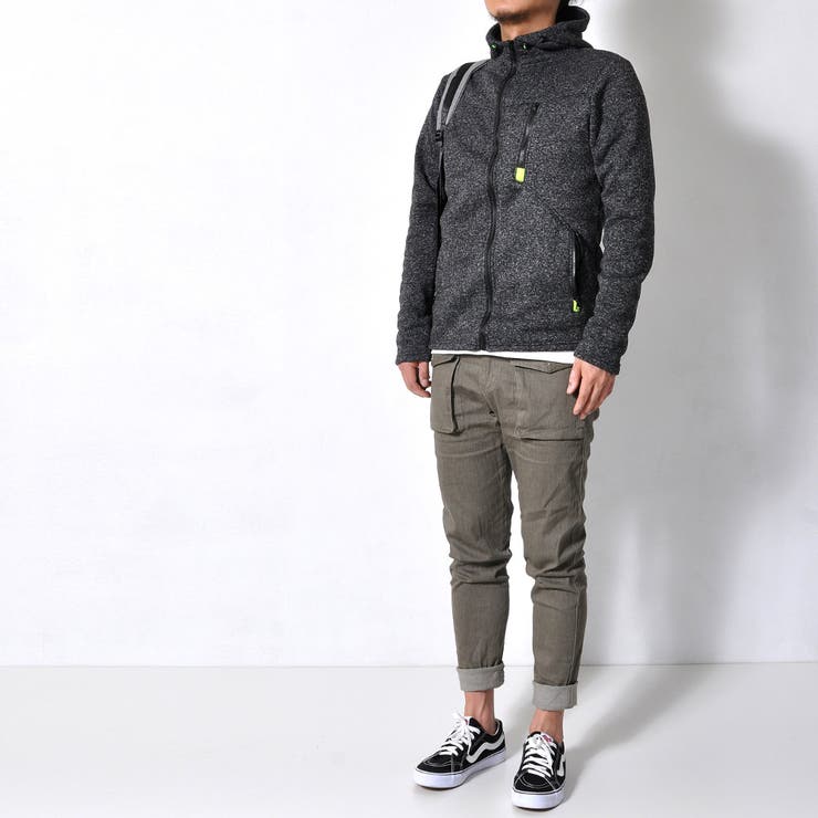 コットンリネン ストレッチ スリムパンツ | RAiseNsE  | 詳細画像10 