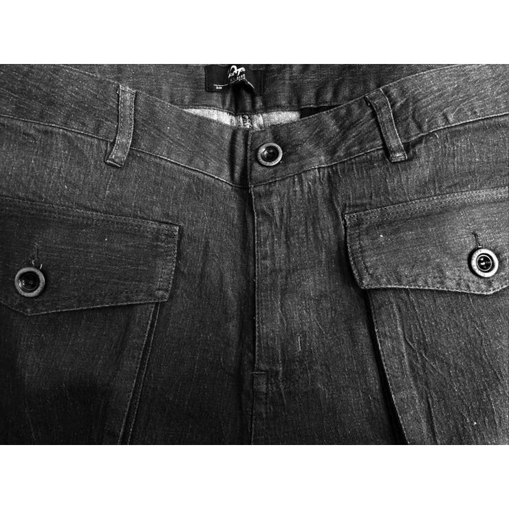 コットンリネン ストレッチ スリムパンツ | RAiseNsE  | 詳細画像17 