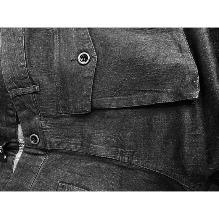 コットンリネン ストレッチ スリムパンツ | RAiseNsE  | 詳細画像18 