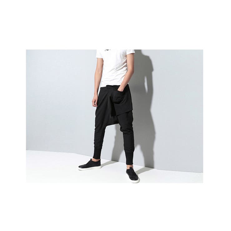 サルエルパンツ メンズ ストレッチ | RAiseNsE  | 詳細画像4 