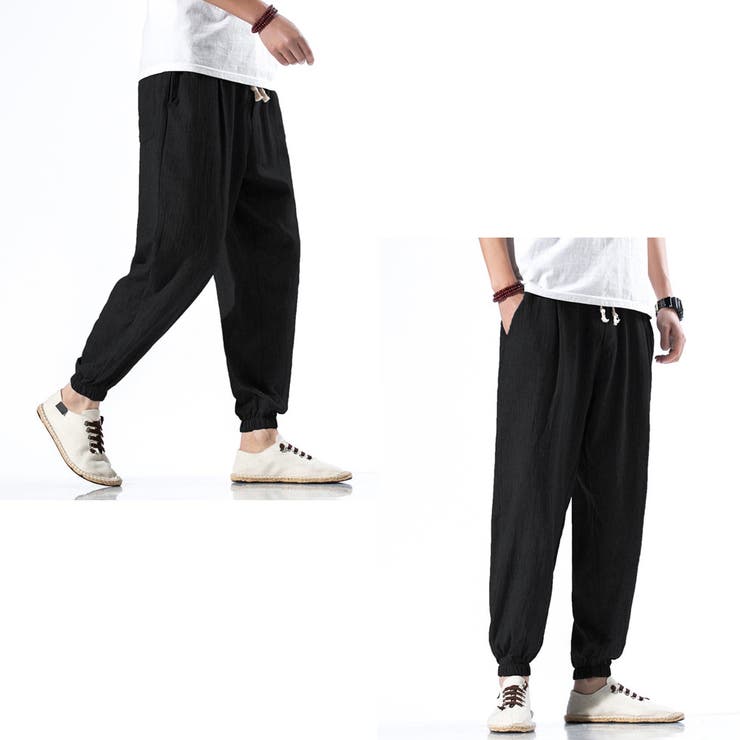  サルエル グレー スウェット 2XL ワイド ジョガーパンツ