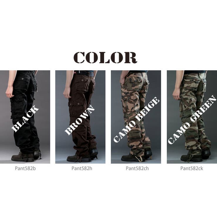 メンズ パンツ カーゴパンツ | RAiseNsE  | 詳細画像14 