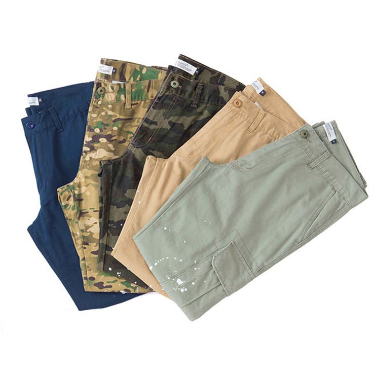 メンズ スプレッドペイント カーゴパンツ | RAiseNsE  | 詳細画像8 