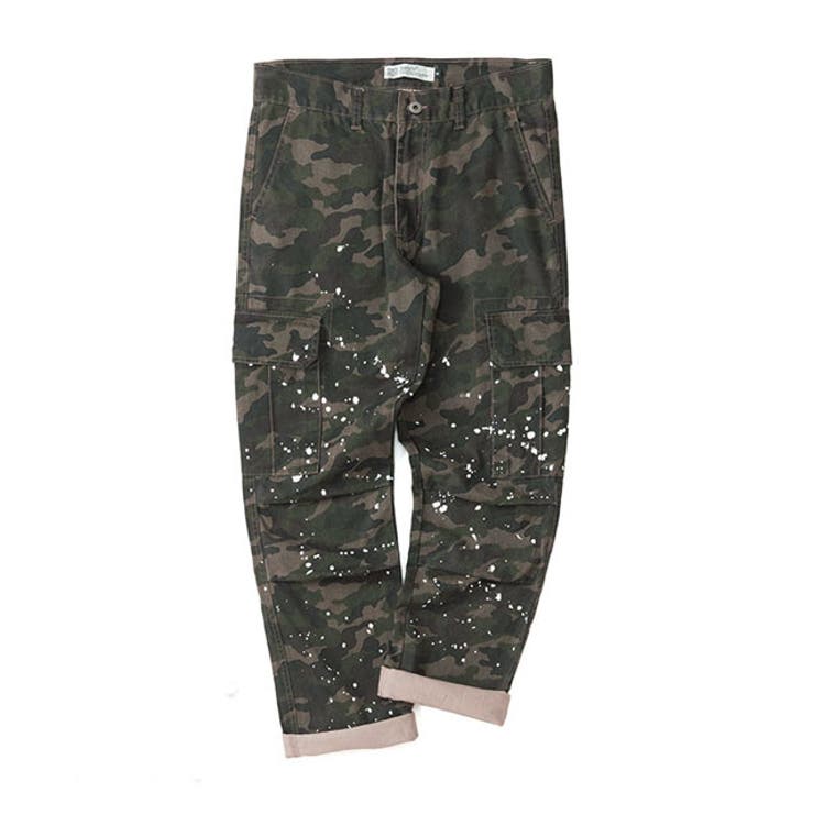 メンズ スプレッドペイント カーゴパンツ | RAiseNsE  | 詳細画像9 