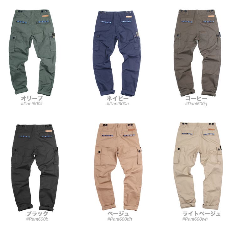 カーゴチノパンツ メンズ ネイティブ柄 | RAiseNsE  | 詳細画像2 