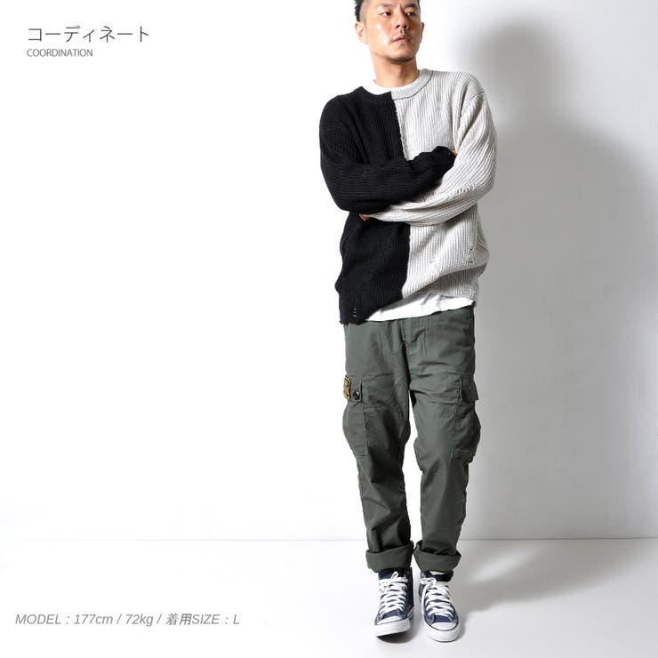 カーゴチノパンツ メンズ ネイティブ柄 | RAiseNsE  | 詳細画像4 