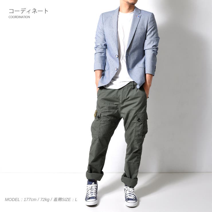 カーゴチノパンツ メンズ ネイティブ柄 | RAiseNsE  | 詳細画像5 