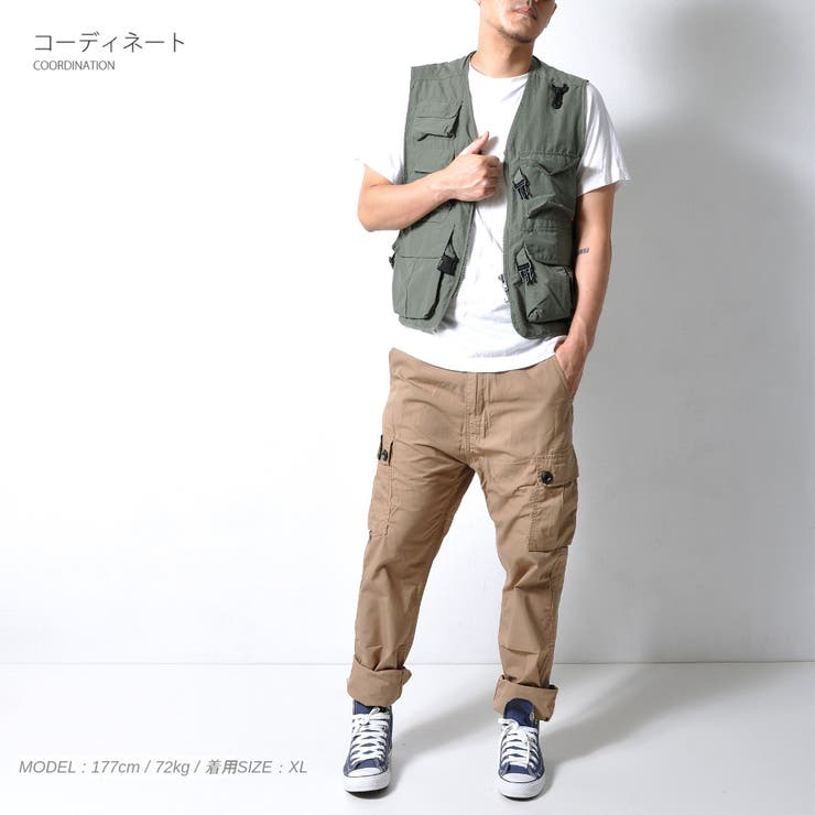 カーゴチノパンツ メンズ ネイティブ柄 | RAiseNsE  | 詳細画像6 